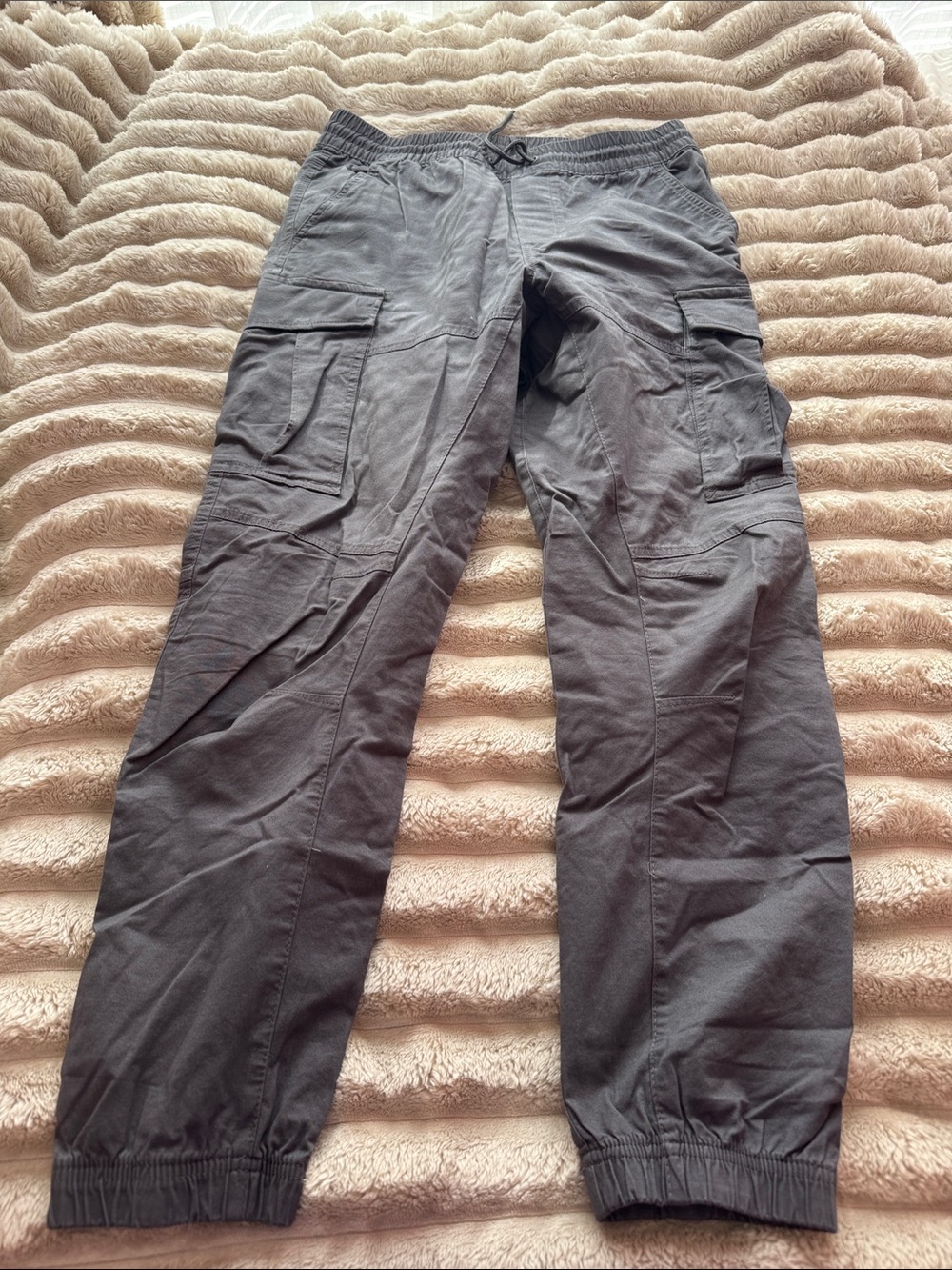 H&M Dark Gray Cargo Jogger Pants
